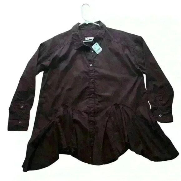 FREE PEOPLE We The Free - Freya Poplin Tunic timeless relaxed fit size S . - Picture 11 of 14